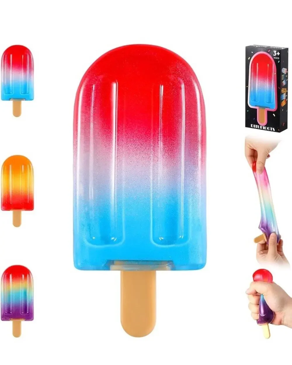 🔥Popsicle Malt Sugar Ice Cream Slow Rising Squishy BNWT🔥